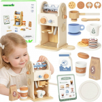 TOOKY TOY&ldquo; medinis kavos rinkinys &ndash; &bdquo;Barista Express&ldquo;