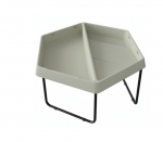 Masterkidz &scaron;e&scaron;iakampė sensorinė dėžė su 2 skyriais ir reguliuojamu stovu