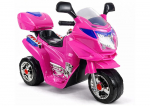 Rožinis vaiki&scaron;kas elektrinis motociklas HC8051