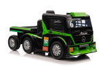 Žalias Mercedes XMX622B su puspriekabe