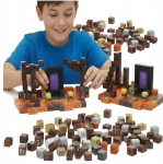 Magnetinės minecraft kaladėlės 264vnt