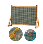 MASTERKIDZ medinė sieninė lenta XXL mokslinė kūrybinė STEM SIENA lauko