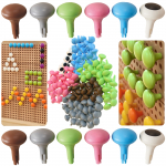 MASTERKIDZ Spalvingi dideli kai&scaron;čiai STEM lentai &ndash; 128 vnt., 6 spalvos