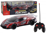 Sportinis rc automobilis raudonas &scaron;viesos