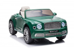 akumuliatorinis vaiki&scaron;kas automobilis Bentley Mulsanne, žalia spalva