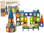 98 dalių magnetinis konstruktorius vaikams