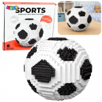 Futbolo kamuolio 3D konstruktorius &ndash; 864 detalių modelis