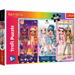 Rainbow High 100 dalių dėlionė Trefl