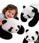 WOOPIE sensorinė sverianti panda &ndash; 1000 g, 65 cm.