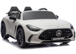Mercedes GT63 AMG DK‑GT63 24V &ndash; elektrinis vaiki&scaron;kas baltas automobilis