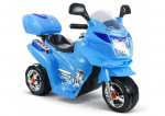 Mėlynas vaiki&scaron;kas elektrinis motociklas HC8051