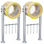 Classic World EDU mediniai lauko būgnai 2 vnt. su lazdelėmis