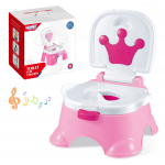 WOOPIE BABY pirmasis naktipuodis vaikams su muzika &ndash; 3in1 kėdutė su pakopėle