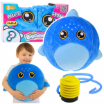 BigCutePet pliu&scaron;inis &scaron;okinėjantis kamuolys &ndash; augantis rykliukas, 50 cm