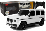Mercedes AMG G63 1:24 &ndash; baltas nuotolinio valdymo automobilis
