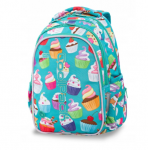 CoolPack Joy M LED Cupcakes &ndash; &scaron;viečianti mokyklinė kuprinė
