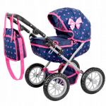 Vežimėlis lėlėms - Mėlyna