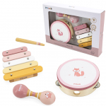 VIGA PolarB muzikos instrumentų rinkinys, rožinis