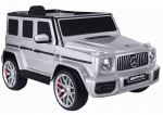 Elektrinis vaiki&scaron;kas automobilis Mercedes G63 S306‑1 Sidabrinis