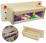 Masterkidz medinis konteineris STEM lentos aksesuarams