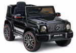 Mercedes AMG G 63 &ndash; elektrinis vaiki&scaron;kas juodas automobilis