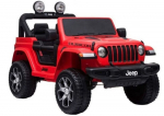Elektrinis automobilis vaikams Jeep Wrangler Rubicon (raudonas)