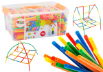 Spalvotos 3D &scaron;iaudelių konstruktorius vaikams 800 vnt
