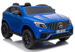 Elektrinis pasivažinėjimo automobilis Mercedes GLC 63S QLS MP4 (mėlynas)