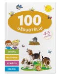 &bdquo;100 užduotėlių 4&ndash;5 metų vaikams&ldquo; &ndash; logika, motorika, atmintis, skaičiai