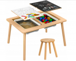 Medinis edukacinis stalas vaikams Sensory Sandbox XL