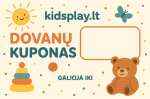 Kidsplay.lt dovanų kuponas 20Eur