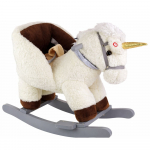 Baltas supamas vienaragis vaikams