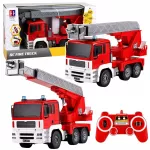 RC gaisrinės automobilis su i&scaron;traukiama kopėčių sistema 1:20