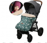 BABYMAM vandeniui atsparus miegmai&scaron;is vežimėliui - Elniai