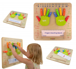 MASTERKIDZ &bdquo;Learning to Count Flex Montessori&ldquo; sensorinė lenta