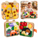 Sensorinė veltinio knygelė vaikams &ndash; &bdquo;Žirafa&ldquo;