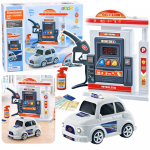 Interaktyvi degalinė su automobiliu