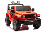 Jeep Rubicon 4&times;4 DK‑JWR556 &ndash; 24V, 4&times;200W, oranžinis elektromobilis vaikams