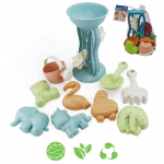 WOOPIE GREEN ekologi&scaron;kas smėlio rinkinys su malūnėliu, 3+