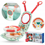 WOOPIE BABY interaktyvus vairas mažojo vairuotojo automobilio rinkiniui