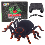 R/C Tarantula Spider &ndash; juoda nuotolinio valdymo tarantula