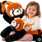 WOOPIE svertinis sensorinis me&scaron;kiukas Ruda Panda