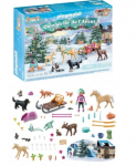 Playmobil advento kalendorius arkliukų pasivažinėjimas