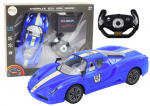 Radiovadāmā ma&scaron;īna ar pulti Sports Car Blue