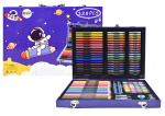 Art Set in a Suitcase with a Spaceman Blue 128 EL