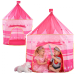 Tent  Princess Palace For Kids Garden Crown Pink