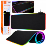 Keyboard Mouse Pad with LED Lighting 30x80cm