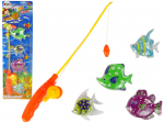 Fishing Game Fish Set Fish + Fishing Rod