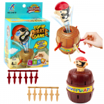 Family Arcade Game Jumping Pirate Barrel Swords
