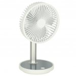 Statīvs ventilators uz kājas balts